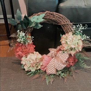 Hydrangea wreath